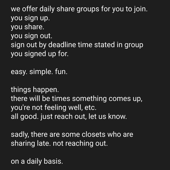 🖤 PLEASE READ 🖤 SHARE GROUP GUIDELINES 🖤 - Picture 3 of 9